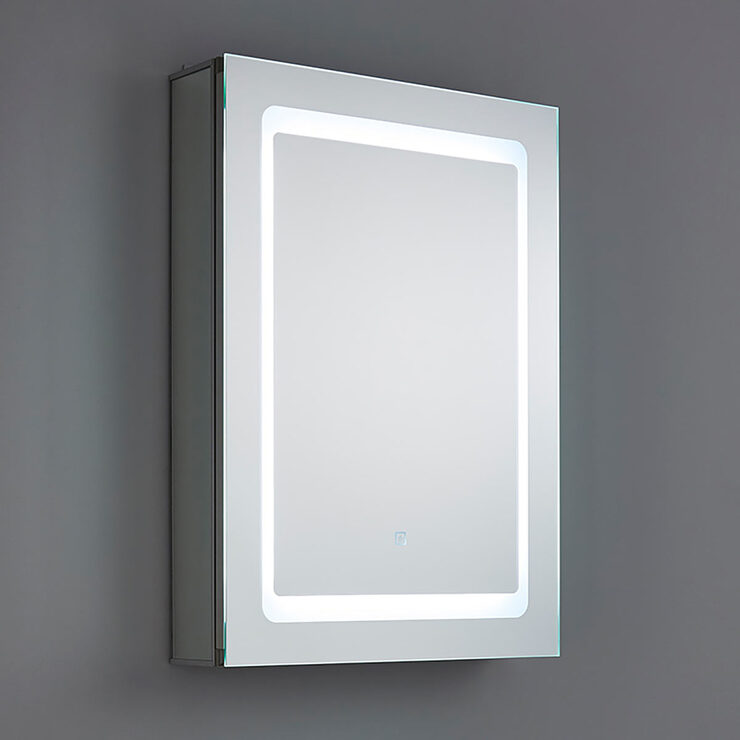 Spa Arte 1 Door 34w Led Mirror Cabinet 70 X 50 13 Cm Costco Uk Spa Arte 1 Door 34w Led Mirror Cabinet, Medicine Cabinet Mirror Door Hinges