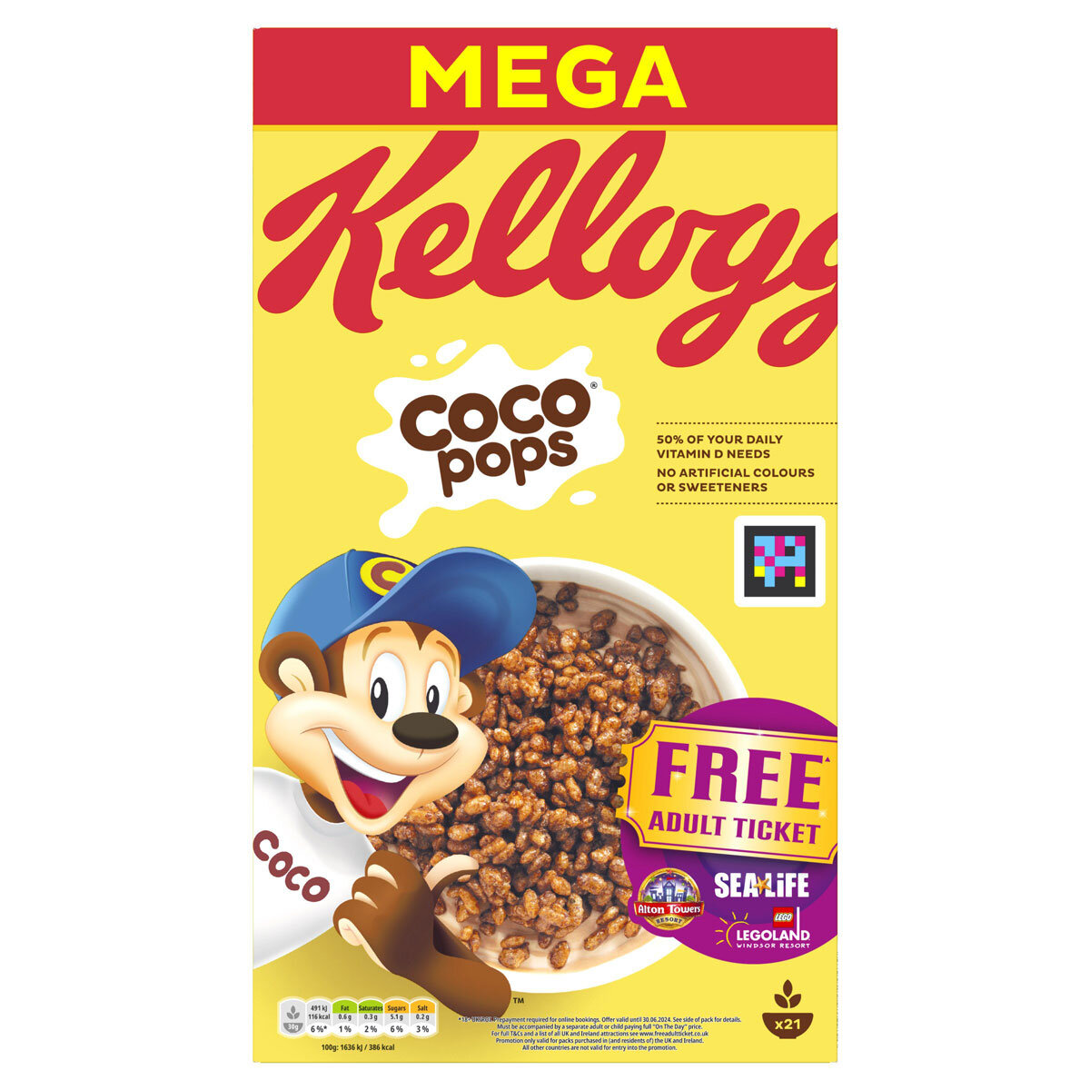 Kellogg's Coco Pops, 650g