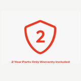 2 Year parts warrenty included
