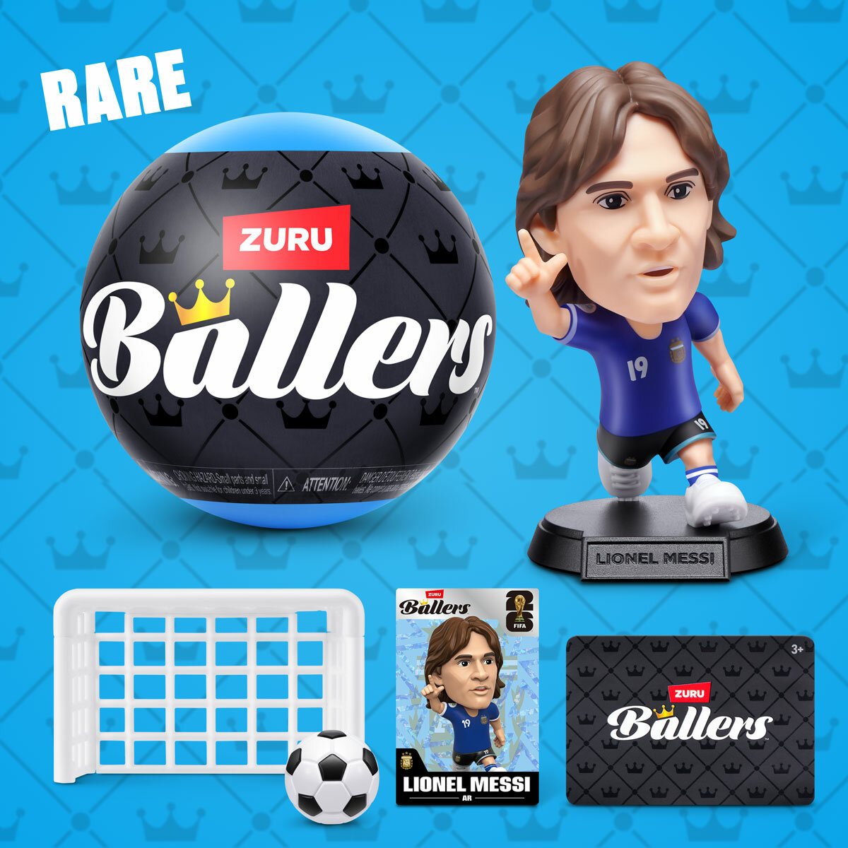 FIFA WORLD CUP 2026™ Ballers 4 Pack by ZURU (3+ Years)