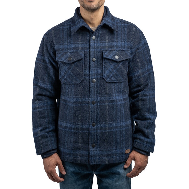 Jachs Sherpa Lined Shirt Jacket