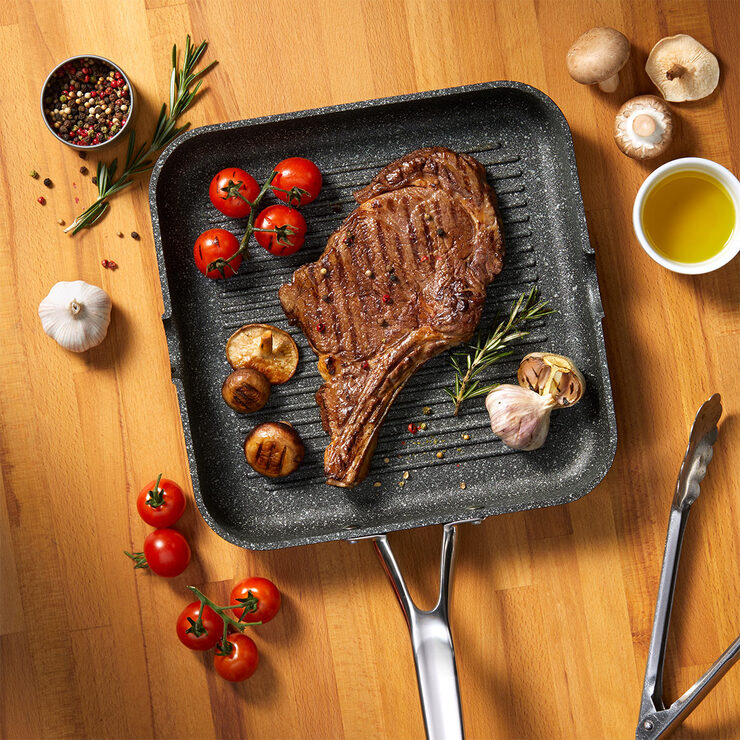 The Rock Grill Pan & Griddle Set Costco UK