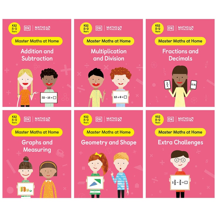 Maths No Problem Age 8-9