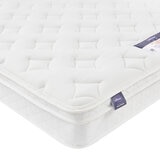 Silentnight Miracoil Memory Cushion Top Mattress & Divan in Grey in 5 Sizes