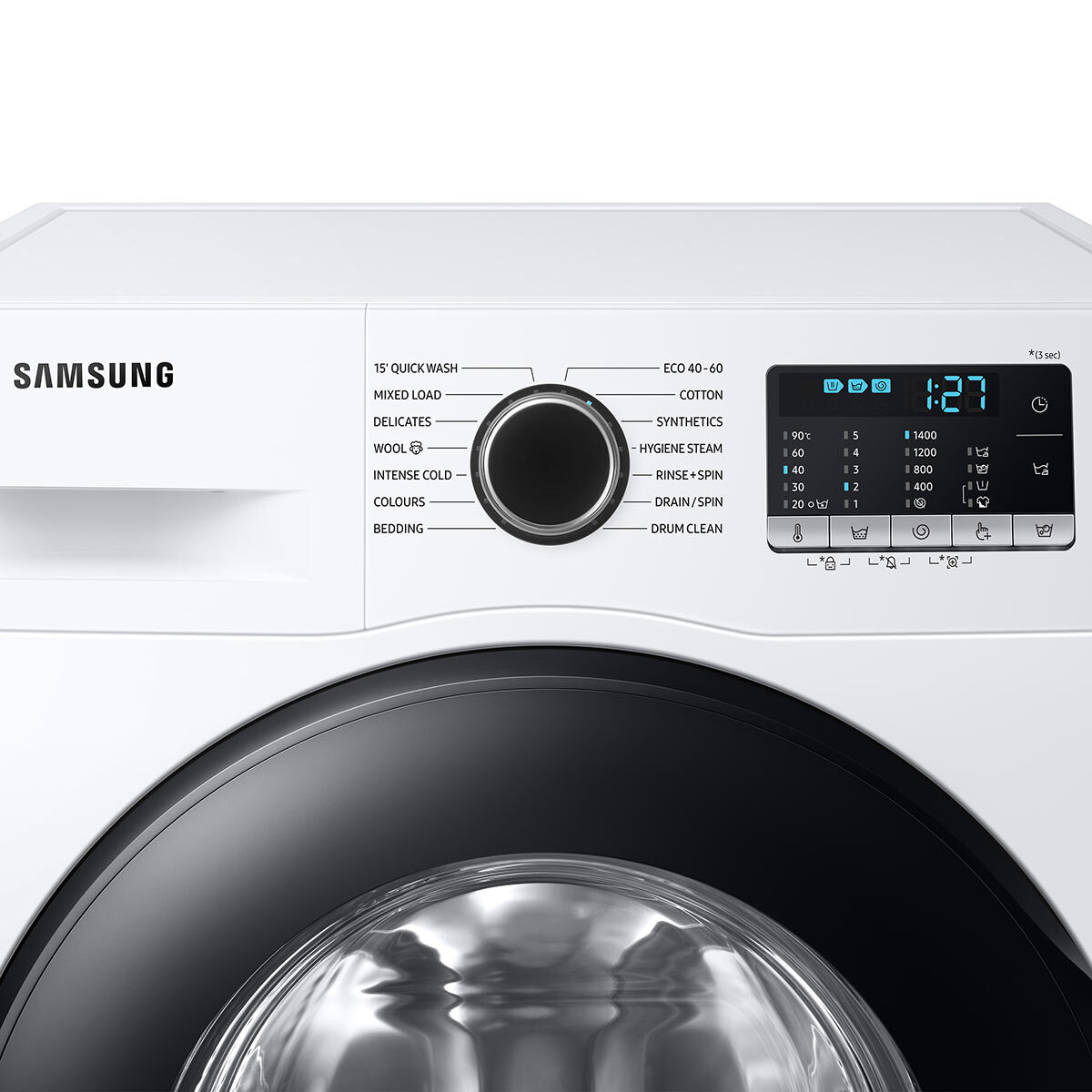 Samsung WW80TA046AE/EU, 8kg, 1400rpm, Washing Machine, B Rated in White