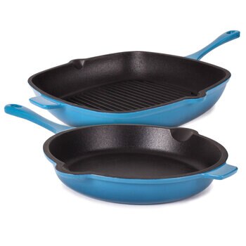 BergHOFF Neo Cast Iron 2 Piece Set in 3 Colours