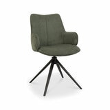 Bentley Designs Rowan Green Fabric Dining Chair