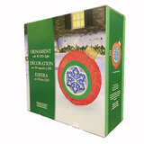 Buy Red Mesh Snowflake Ornament with LED Lights Box Image at Costco.co.uk