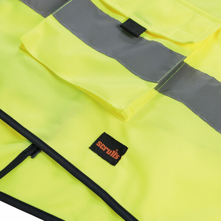 Scruffs High Vis Vest, 5 Pack