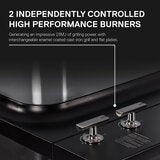 Everdure Force 2 Burner Gas Barbecue in Graphite