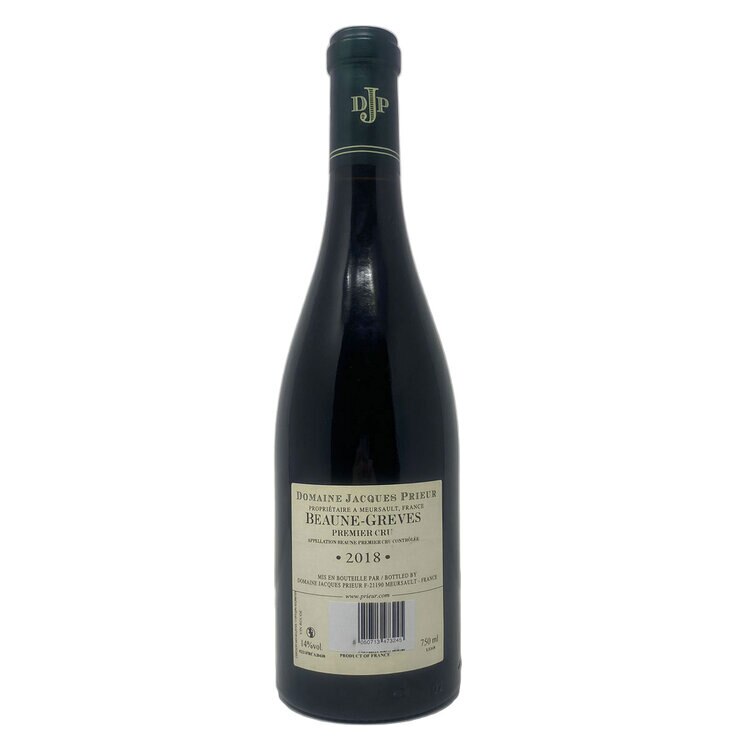 Domaine Jacques Prieur Beaune -Greves 1er Cru 2018, 75cl Domaine Jacques Prieur Beaune -Greves 1er Cru 2018, 75cl