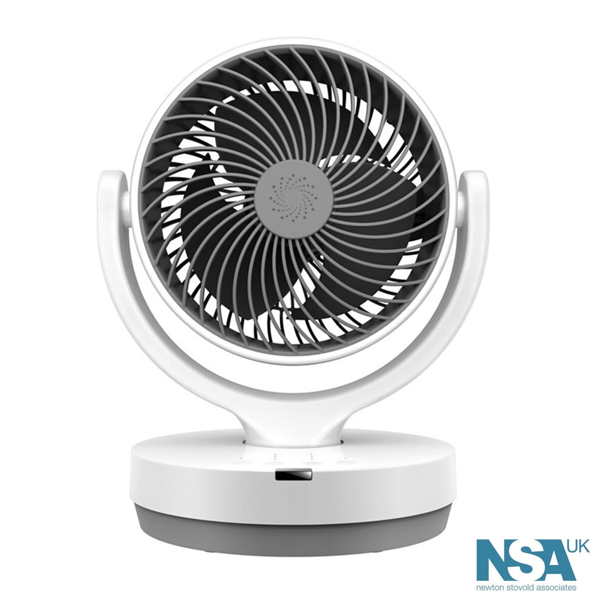 Front Profile of NSA 6" Air Circulator