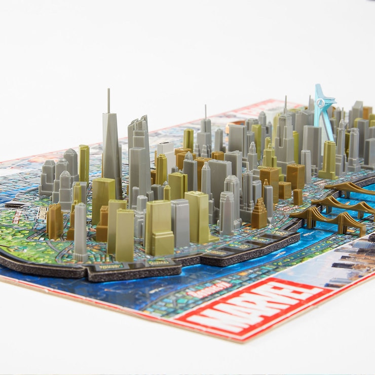 4D CITYSCAPES - PUZZLE AVENGERS