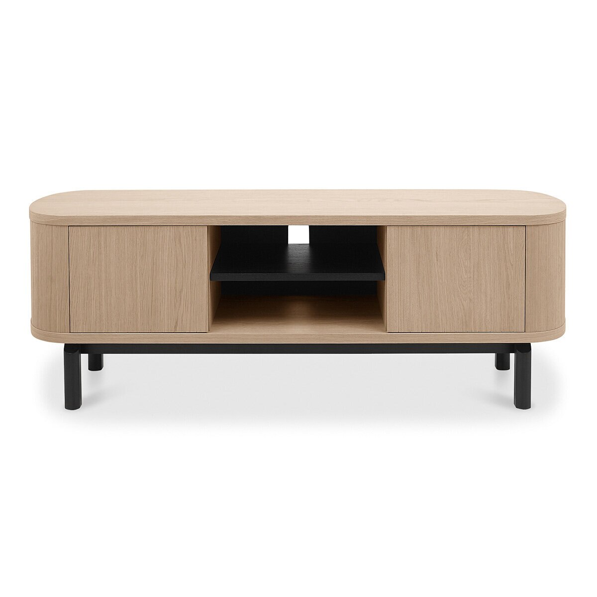 Bentley Designs Vega Scandi Light Oak Entertainment Unit for TV's up to 55"