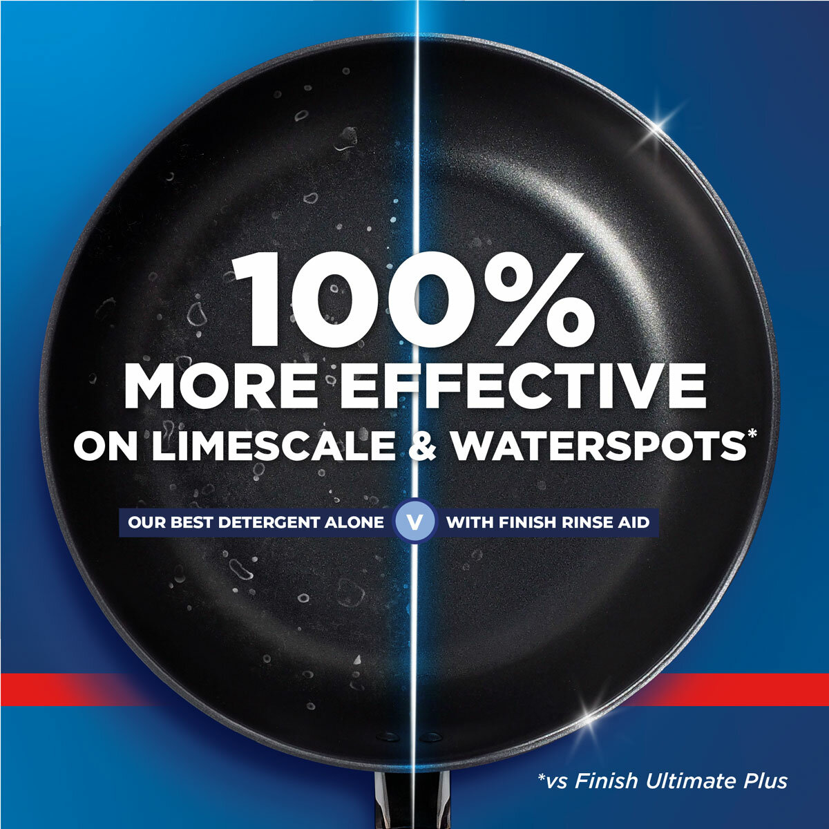100% More Effective on Limescale & Waterspots 100% More Effective on Limescale & Waterspots