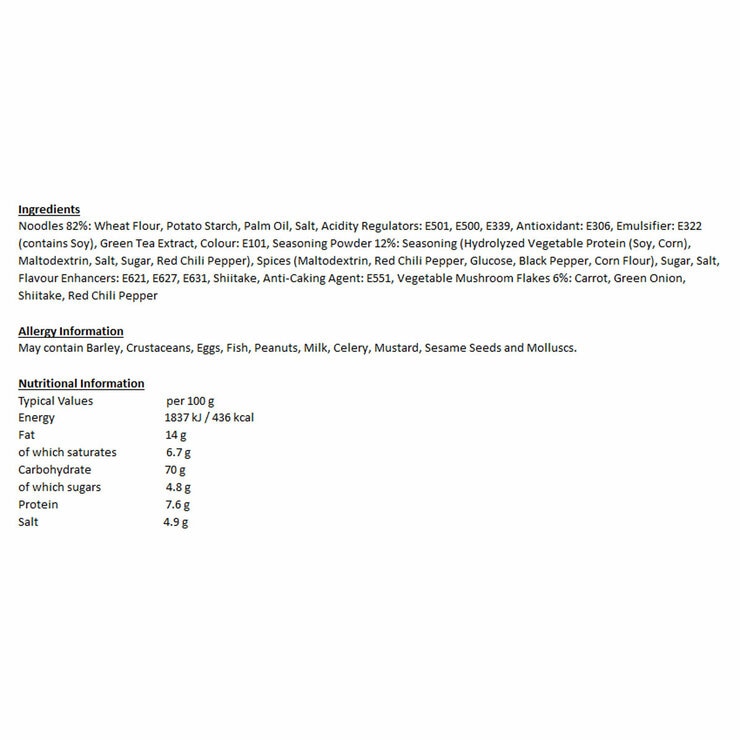 Nutritional Information