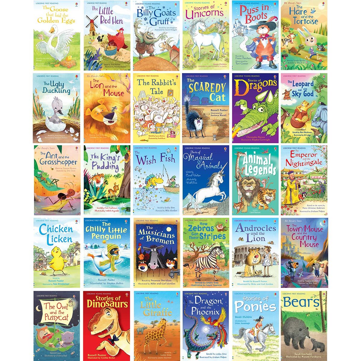My Animal Stories Reading Library 30 Books Box Set (4+ Years)