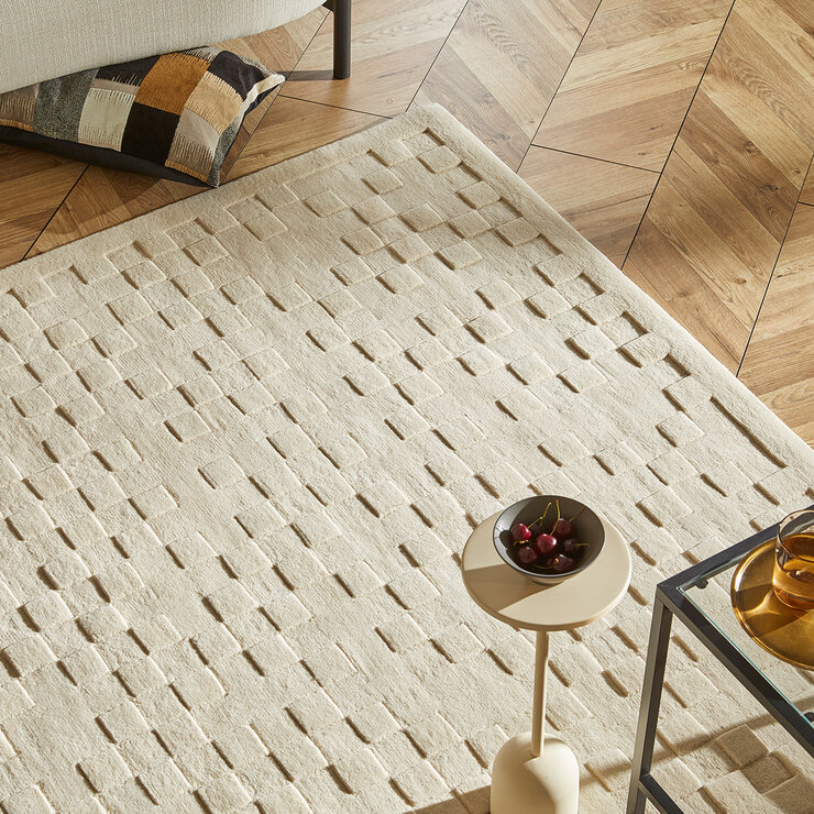 Concept Looms Priory Rug in living room