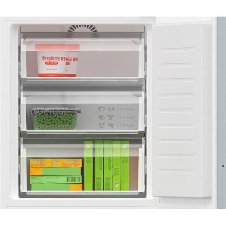 Bosch Series 4, KIN86VFE0G Fully Integrated Fridge Freezer E Rated