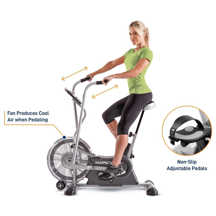 Marcy AIR-1 Deluxe Dual Action Fan Bike