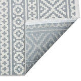 Concept Looms Jazz Deco Indoor / Outdoor Rug in Blue, 220 x 160 cm