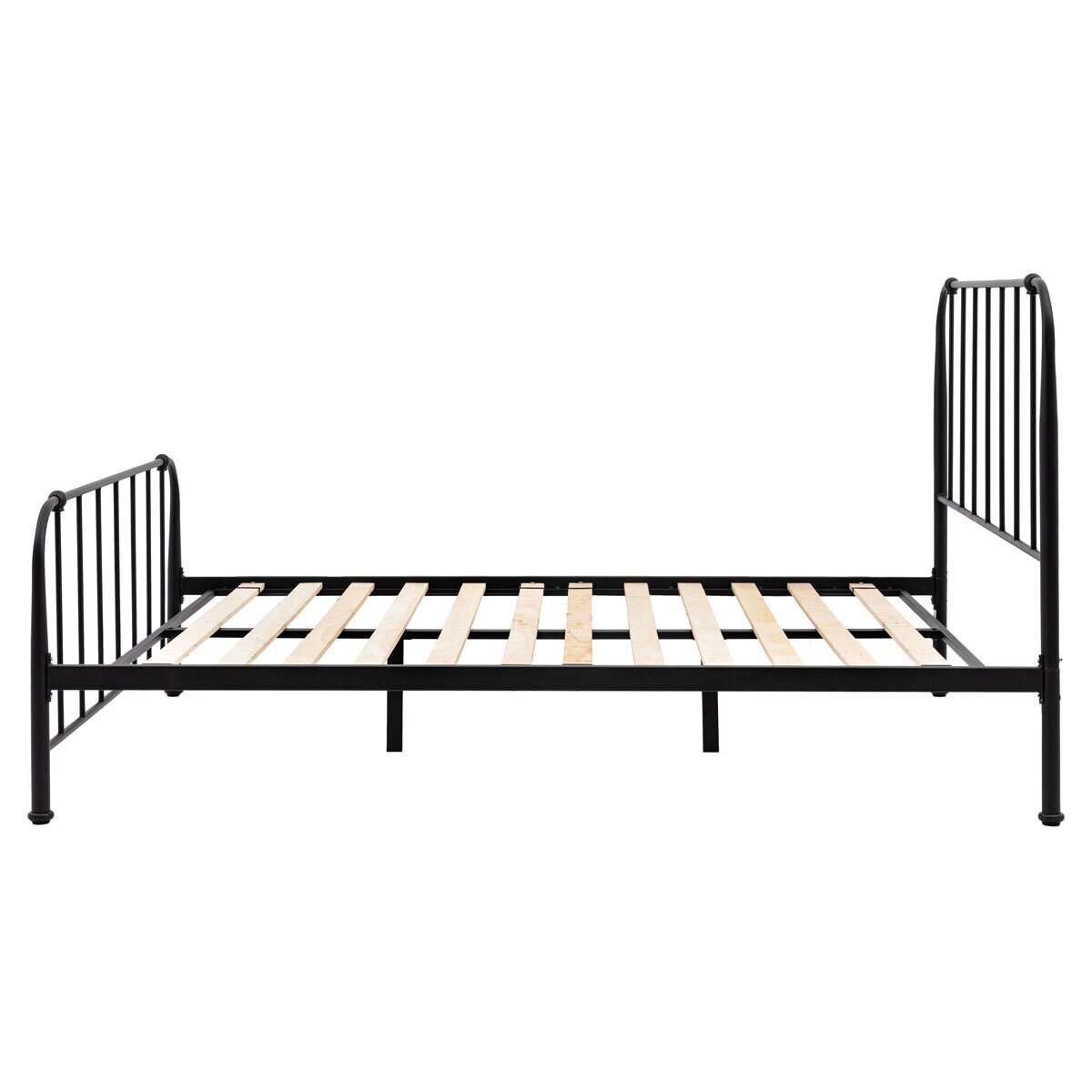 Gallery Loughton Black Metal Bed Frame, King
