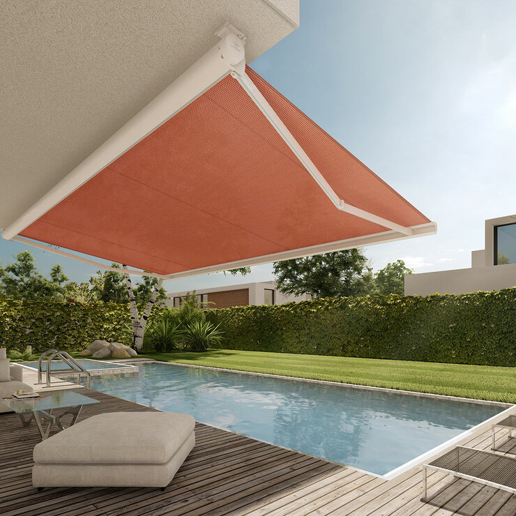 Olympus Awnings Hera Outdoor Patio Awning up to 3m Projection, Fully Installed