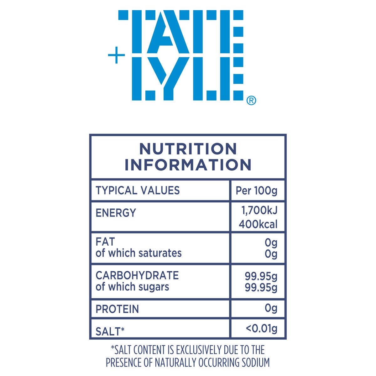 Tate & Lyle Granulated Sugar, 5kg