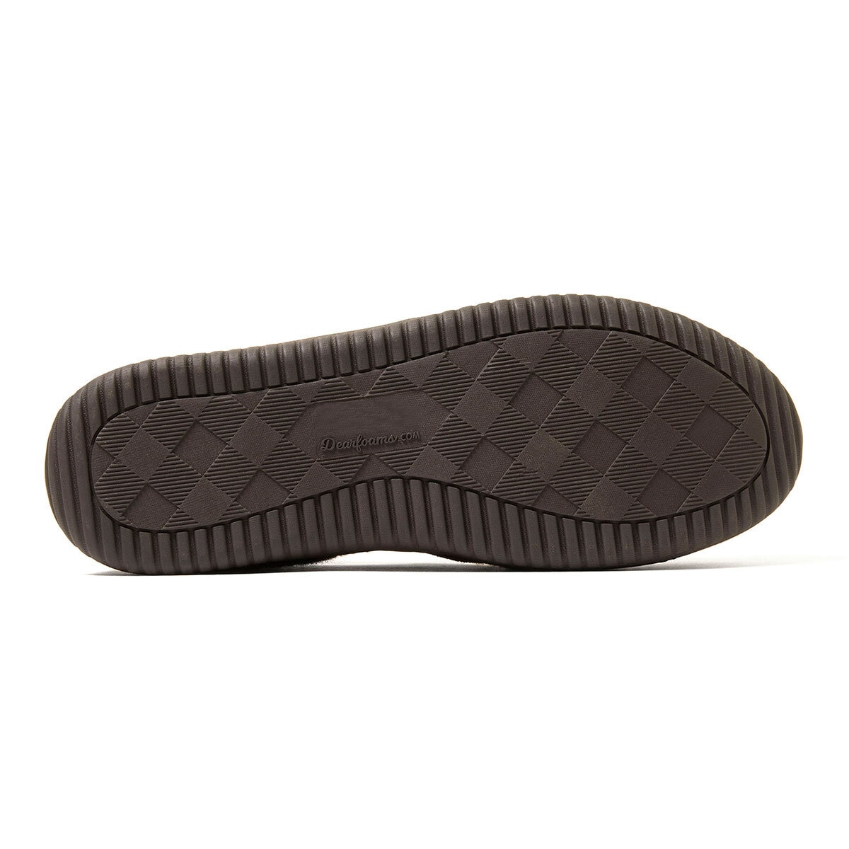 Dearfoam Mens Felted Closed Back Slipper