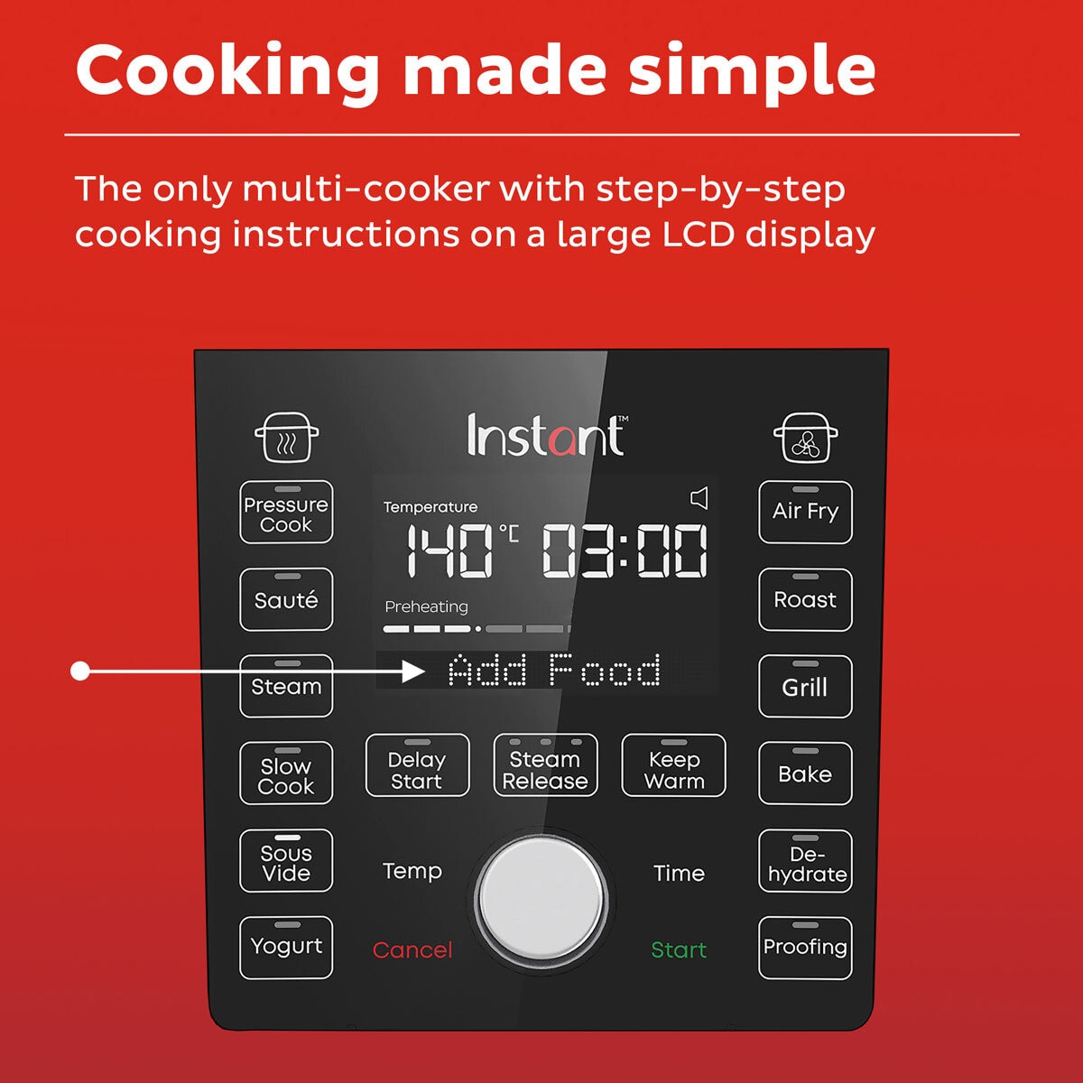 Instant Pot Duo Crisp Ultimate 13-in-1 Multicooker & Air Fryer, 6.2L