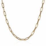 14ct Yellow Gold Paperclip Necklace 14ct Yellow Gold Paperclip Necklace