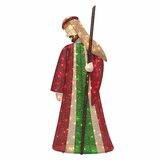 7 ft ( 2.1m) Nativity set with twinkling LED lights - Set of 4