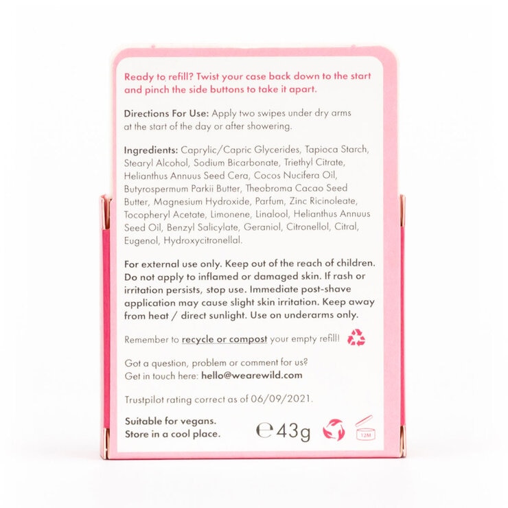 Wild Jasmine & Mandarin Blossom Deodorant Refills, 3 Pack Wild Jasmine & Mandarin Blossom Deodorant Refills, 3 Pack