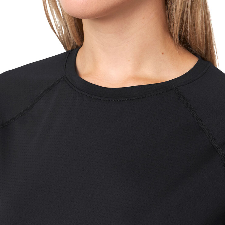 Mondetta Women's Raglan Active Tee in Black