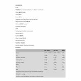 Ingredients and Nutritional Info