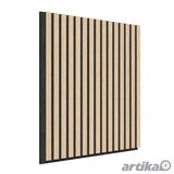 Artika Sonolok Acoustic Wall Panel Set in Oak & Black, 4 Pack