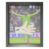 David Raya Arsenal Signed Framed Goalkeeper Football Glove David Raya Arsenal Signed Framed Goalkeeper Football Glove
