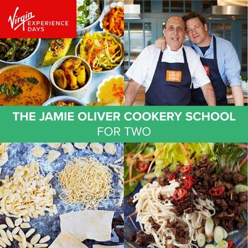 Virgin Experience Days Cookery Class for Two at The Jamie Oliver Cookery School