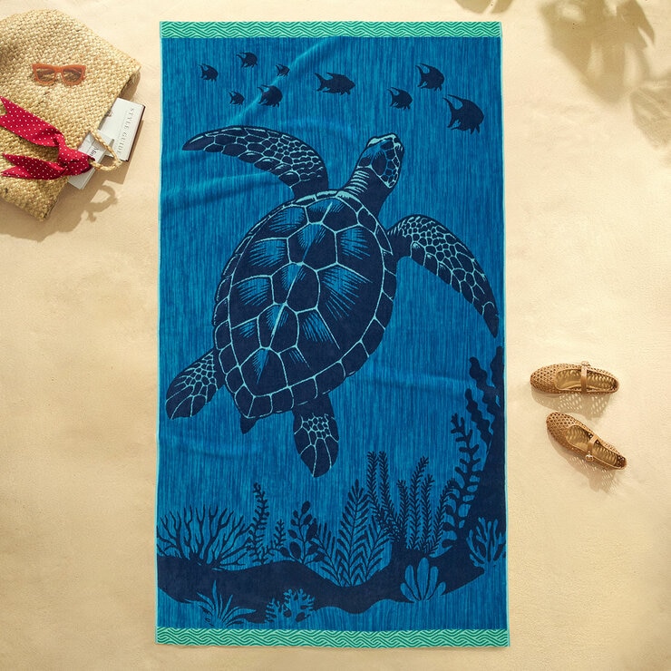 Oversized 100% Cotton Beach Towel, in 6 Designs