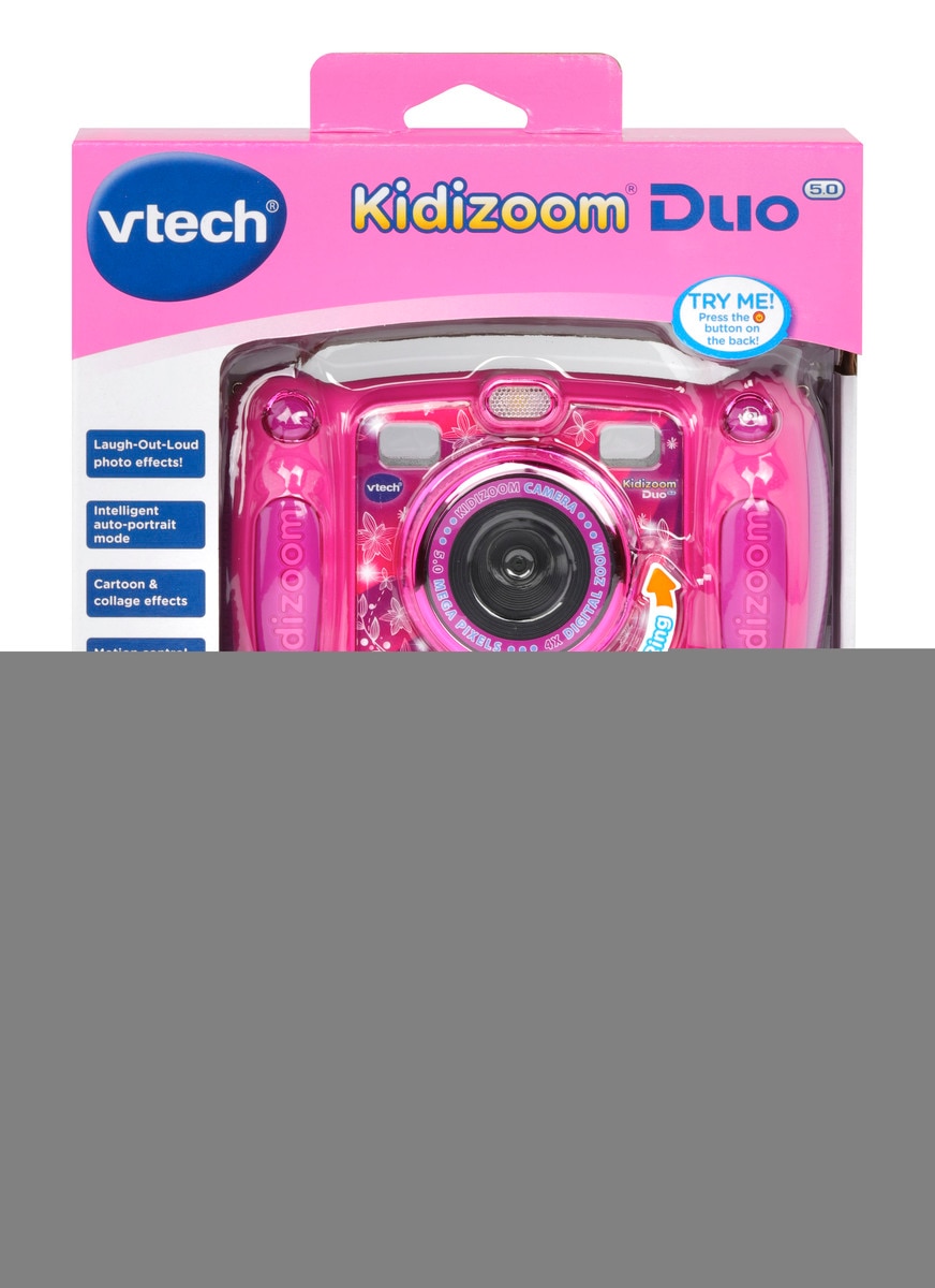 VTech 5 Megapixel Kidzoom Duo Camera Pink 3 Years Co
