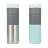Kambukka 500ml Travel Mug, 2 Pack in Glacier