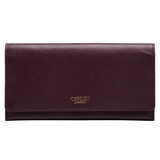 Osprey London Nappa Leather Women's Purse, Bordeaux with Gift Box