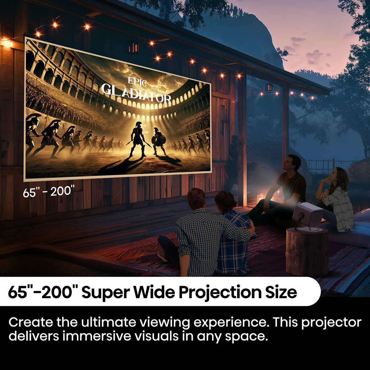 Buy Hisense Smart Mini Projector 4k, M2TUK PRO at Costco.co.uk