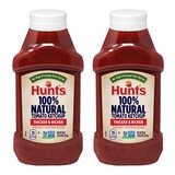 Hunt's 100% Natural Tomato Ketchup, 2 x 1.08kg