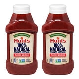 Hunt's 100% Natural Tomato Ketchup, 2 x 1.08kg