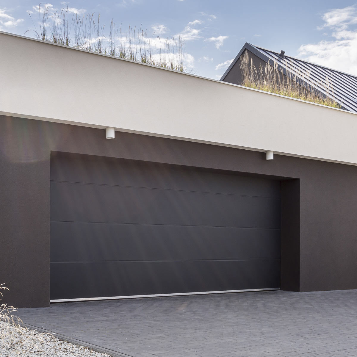Birkdale Automatic Sectional Garage Door with Installation up to 2.5m