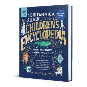 Britannica All New Children's Encyclopedia with Poster