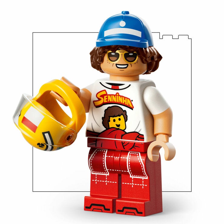 LEGO Editions Formula 1 Ayrton Senna Helmet - Model 43024 (14+ Years) LEGO Editions Formula 1 Ayrton Senna Helmet - Model 43024 (14+ Years)