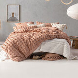 Polka Maple Cotton 3 Piece Bed Set in 3 Sizes