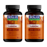 Bioglan Superfoods Organic Turmeric, 2 x 60 Capsules (2 Months Supply)